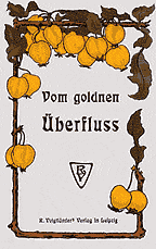 vom goldnen �berfluss